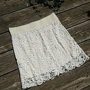 Forever 21 Crochet skirt